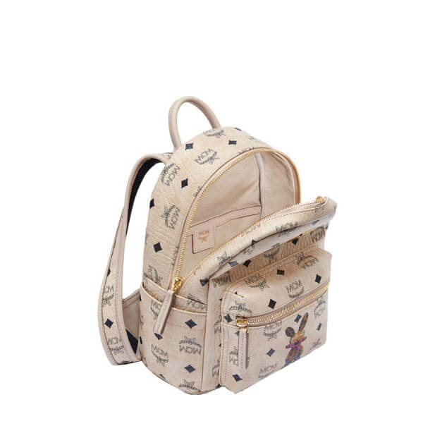 MCMリュック コピー ラビット バックパック ミニ MWK6AXL07IG