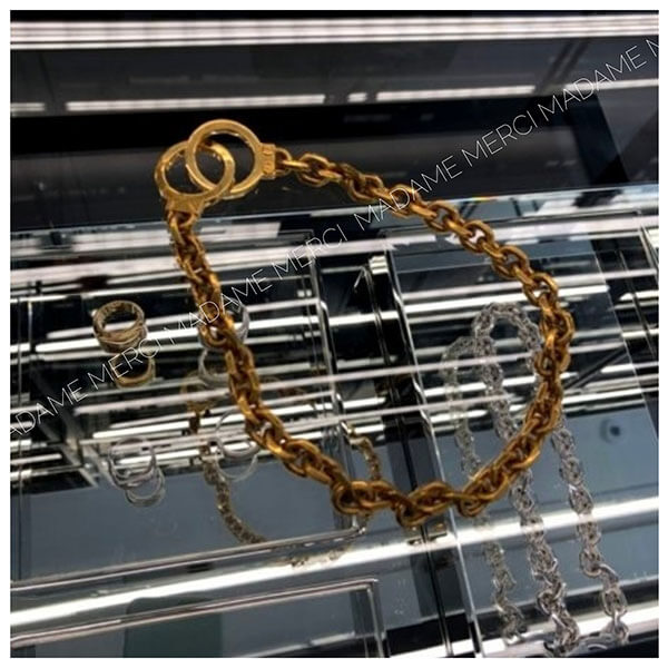 【CELINE】コピー主役に☆《Triomphe》チェーンネックレス◆安心追跡付 46N006SIV.35OR
