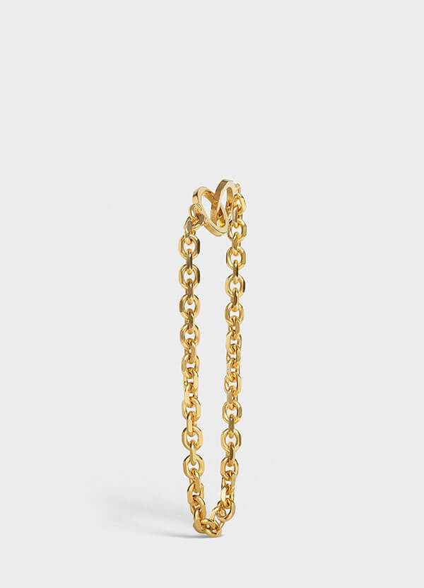 【CELINE】コピー主役に☆《Triomphe》チェーンネックレス◆安心追跡付 46N006SIV.35OR