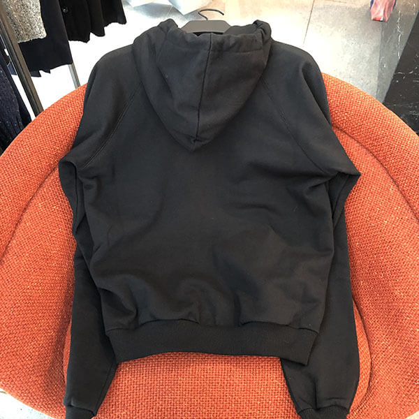 【CELINE】コピー2020/21AW新作 ロゴ フーディ パーカー (Black) 2Y005612G.38AW