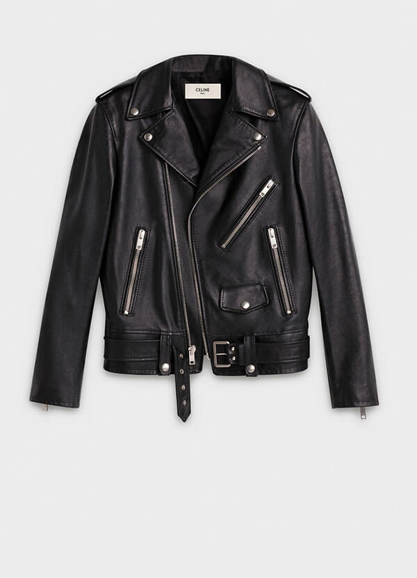 【CELINE】コピー2019SS CLASSIC BIKER / ZZHAA ZOW PATCH (Black) 2E242297D.38NO