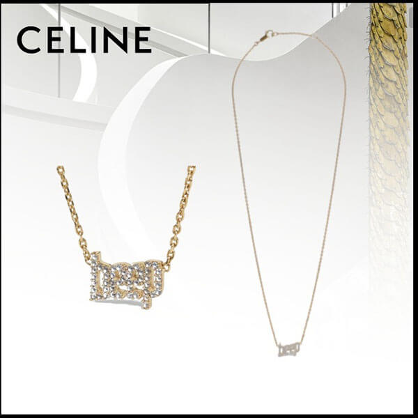 【CELINE】19SS 新作 ネックレス-ゴールドフィニッシュ 46Q026BZI.35SS