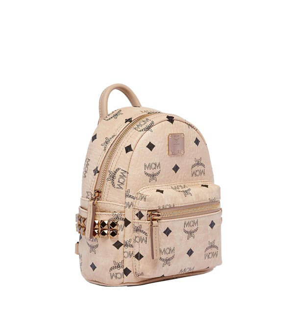MCM エムシー エムリュック コピー ミニマムサイズ BEBE BOO バックパック 20cm ベージュ27BA4