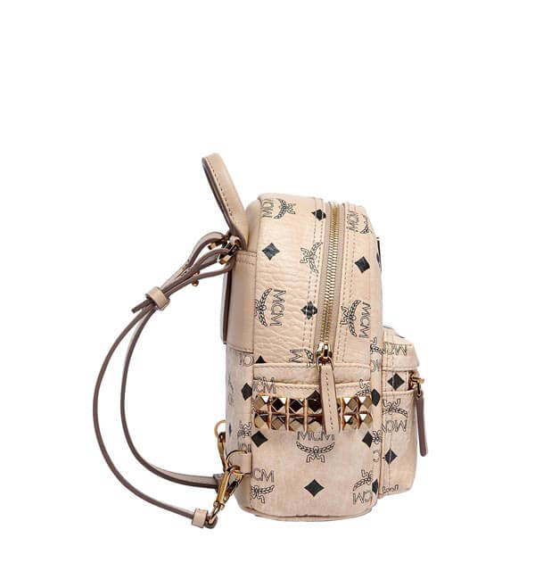 MCM エムシー エムリュック コピー ミニマムサイズ BEBE BOO バックパック 20cm ベージュ27BA4