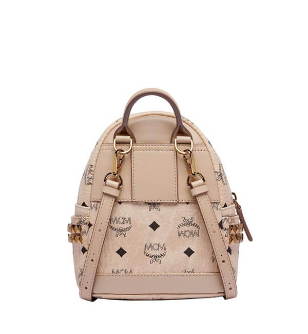 MCM エムシー エムリュック コピー ミニマムサイズ BEBE BOO バックパック 20cm ベージュ27BA4