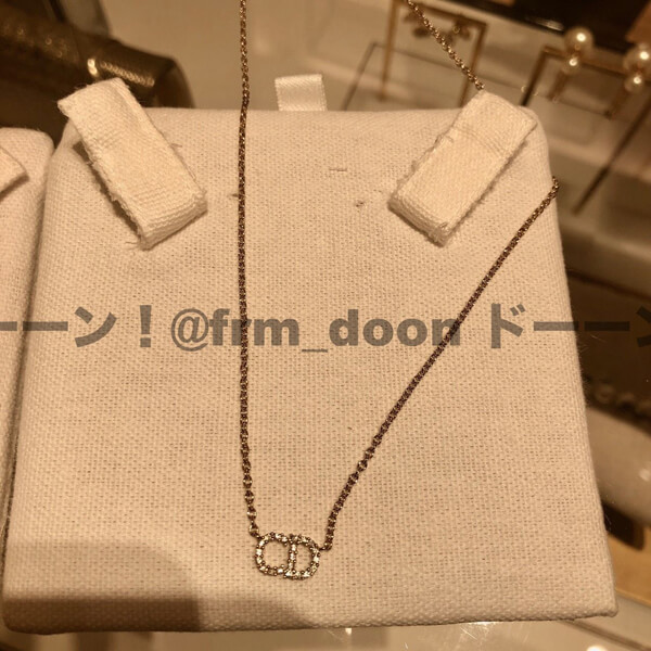 【Dior】2020Cruise新作 ディオール ネックレス コピー CDクリスタル ロゴ ネックレス N0717CDLCY_D102