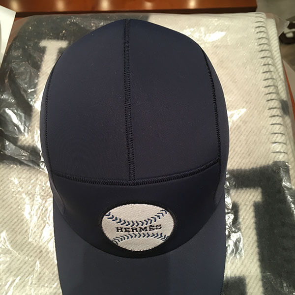 国内より!エルメス偽物《Nevada》メンズ キャップ 帽子 新品 ブラック126011