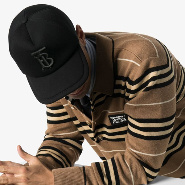 ★BURBERRY バーバリー キャップ コピー★NEOPRENE BASEBALL CAP ベースボールキャップ★A1189