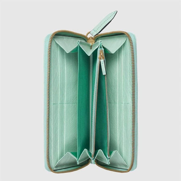 20SS新作 GUCCI グッチ 長財布 コピー GGマーモント オーストリッチ ジップ長財布 456117 EY00G3926