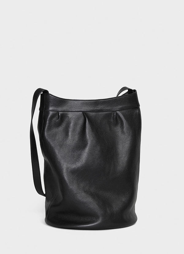 【CELINE】コピーメンズ ミディアム ソフトバケットバッグ/ラムスキン 188163BI6.38SI