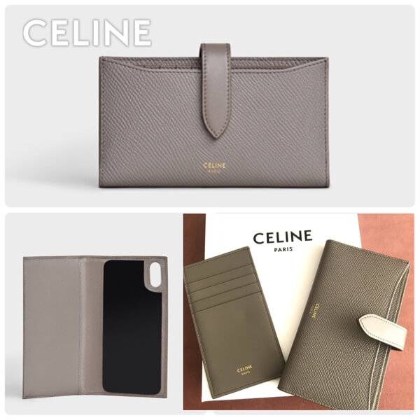 【CELINE】NEW偽物♪手帳型 iPhone X/XS ケースSa2028