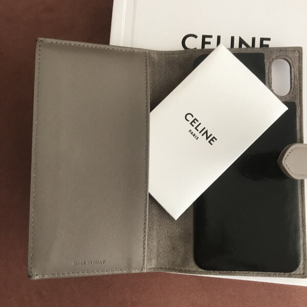 【CELINE】NEW偽物♪手帳型 iPhone X/XS ケースSa2028
