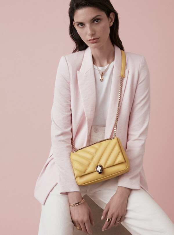 大人気!ショルダー・バッグ★ブルガリコピー SERPENTI CABOCHON SHOULDER BAG 290231
