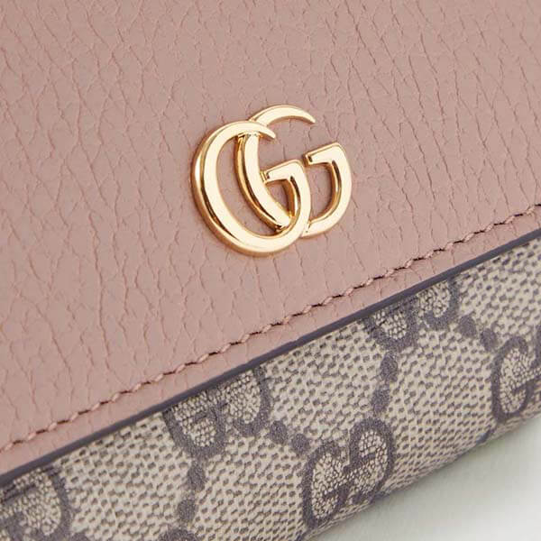 【Gucci】〔GGマーモント〕ミディアム ウォレット 598587