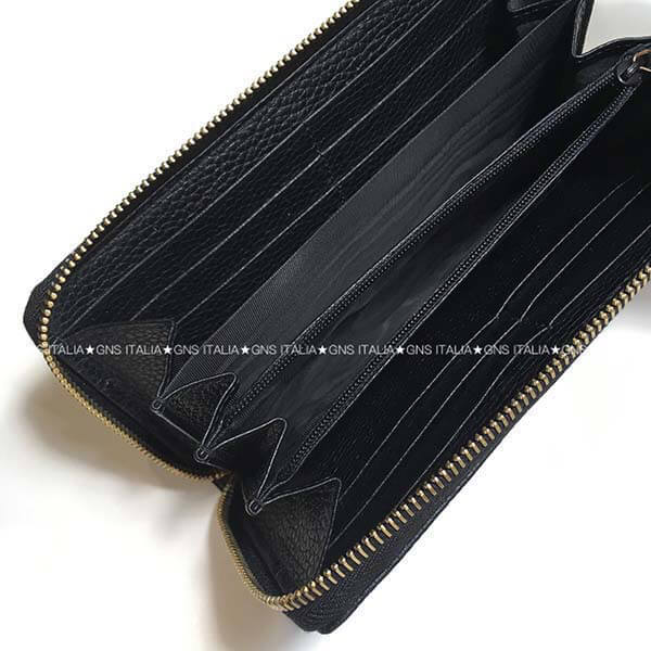 GUCCI☆SOHOフリンジタッセル付♪レザーラウンドジップ長財布