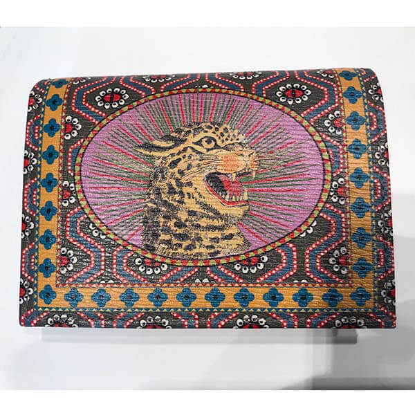 【GUCCI Garden】レオパード★豹★ミニウォレット