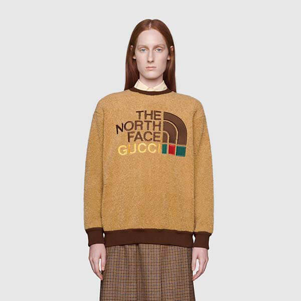 GUCCI x NORTH FACEコラボ★ボアトップス