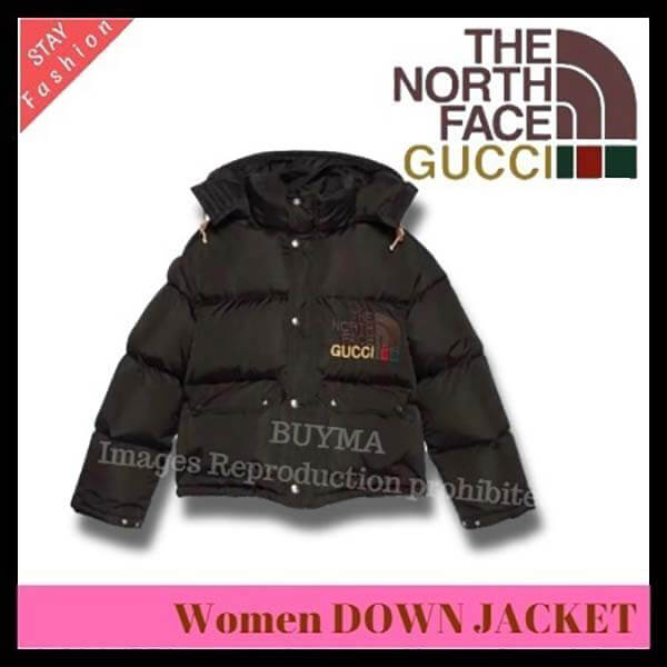 歴史的コラボ入手困難!GUCCI×THE NORTH FACE Women DOWN JACKET