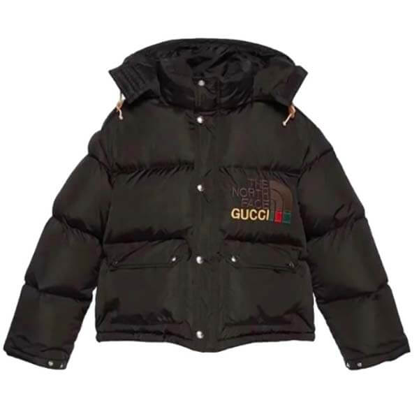 歴史的コラボ入手困難!GUCCI×THE NORTH FACE Women DOWN JACKET