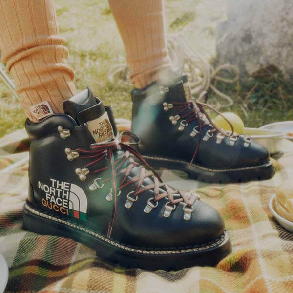 THE NORTH FACE × GUCCI トレッキングブーツ 3色