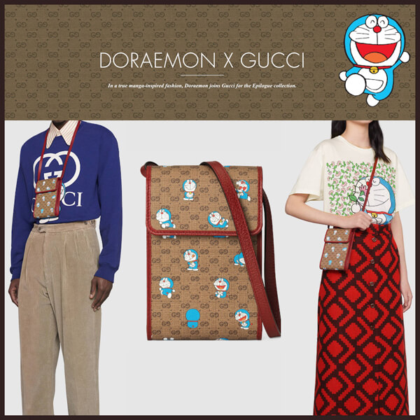 【注目コラボ】ミニGGスプリーム バッグ【DORAEMON x GUCCI】647805 2TUBG 8580