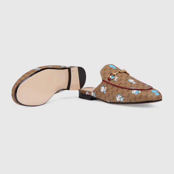 【GUCCI】プリンスタウンスリッパ DORAEMON x GUCCI 6550382TU10 8967
