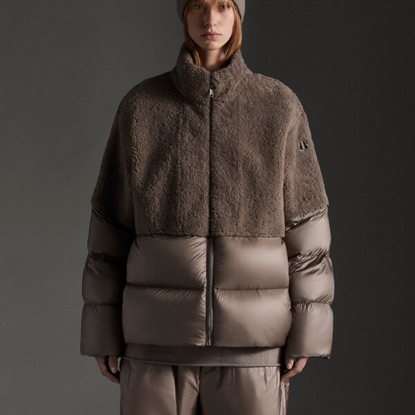 日本完売!大注目コラボ【モンクレール+Rick Owens】COYOTE ボア ダウンジャケット09N1B50401A0161250