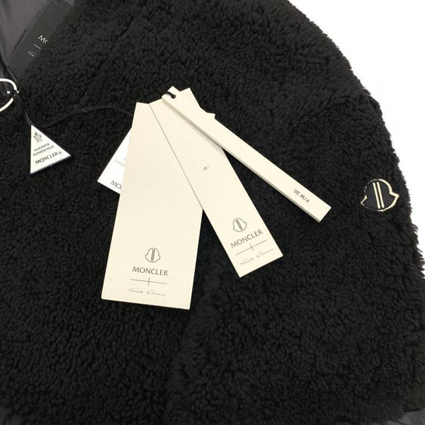 日本完売!大注目コラボ【モンクレール+Rick Owens】COYOTE ボア ダウンジャケット09N1B50401A0161250