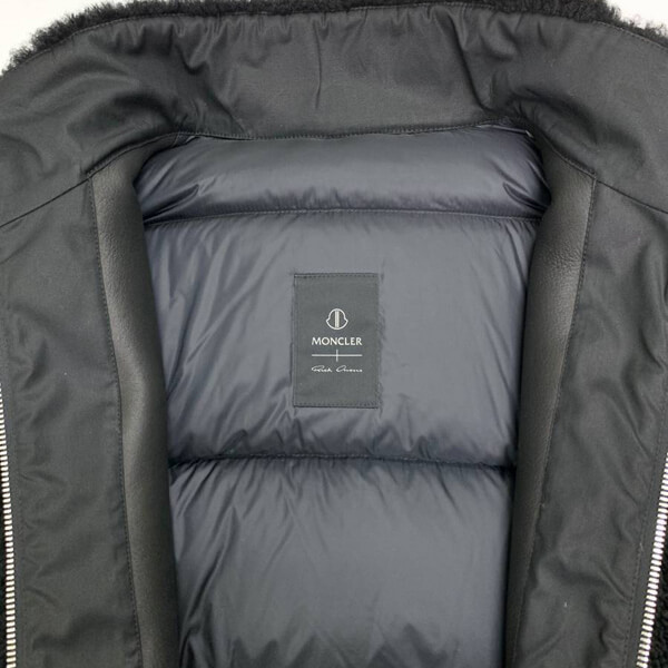 日本完売!大注目コラボ【モンクレール+Rick Owens】COYOTE ボア ダウンジャケット09N1B50401A0161250
