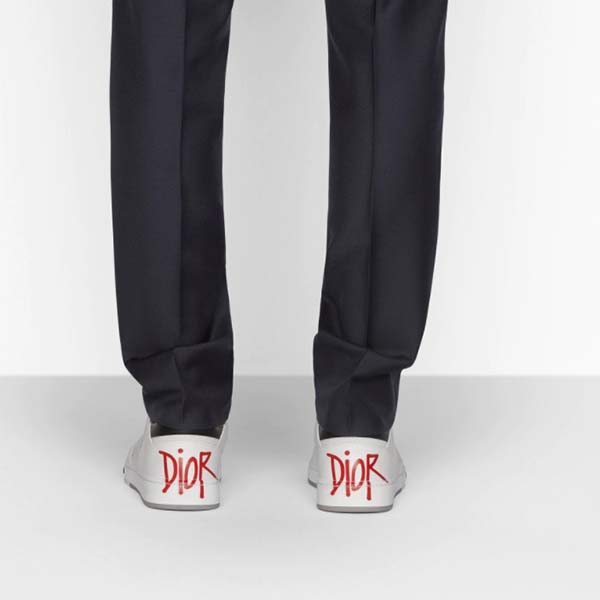 DIOR&SHAWN◆ B27 スニーカー ホワイト カーフスキン 靴コピー 3SN272ZJJ_H063