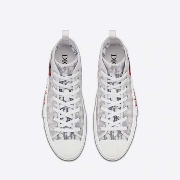 DIOR x SHAWN カプセルコレクション ハイトップスニーカー 3SH118ZJK H063