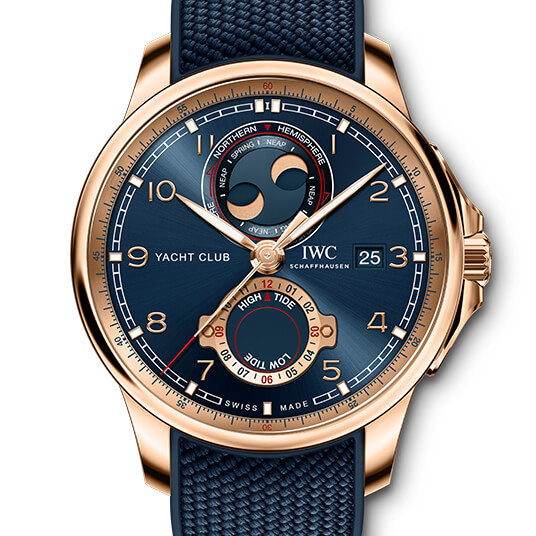 2020年 IWC 新作 ポルトギーゼ・ヨットクラブ・ムーン&タイド IW344001