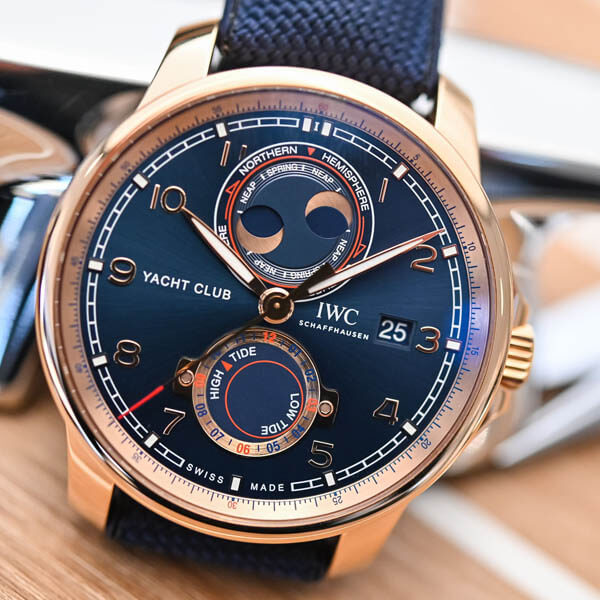2020年 IWC 新作 ポルトギーゼ・ヨットクラブ・ムーン&タイド IW344001