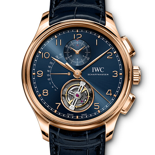 2020新作 IWC ポルトギーゼ・トゥールビヨン レトログラード・クロノグラフ IW394005