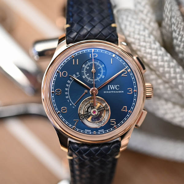 2020新作 IWC ポルトギーゼ・トゥールビヨン レトログラード・クロノグラフ IW394005