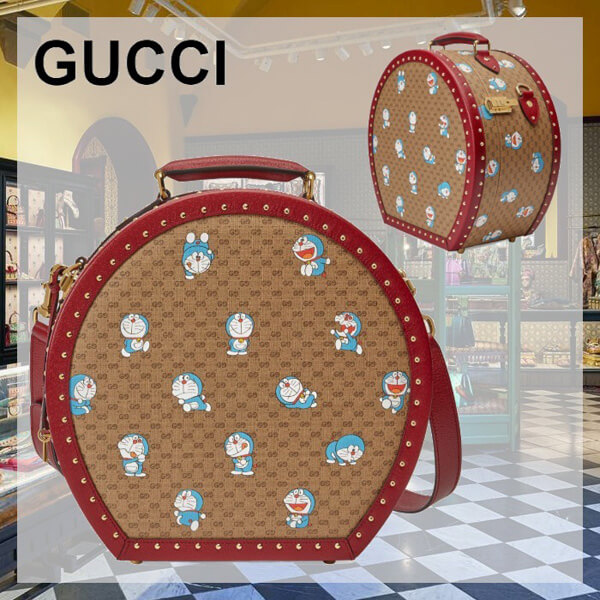 gucci ドラえもん コピー GUCCI ハットケース 大人気♪602370 2TJAG 8580