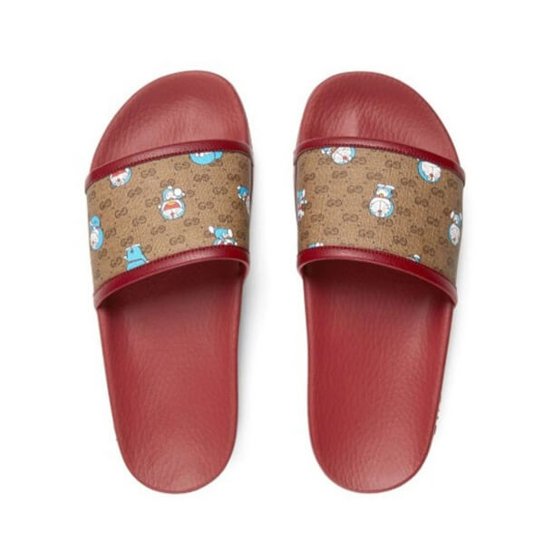 gucci ドラえもん コピー GGスプリーム サンダル6550362TU20