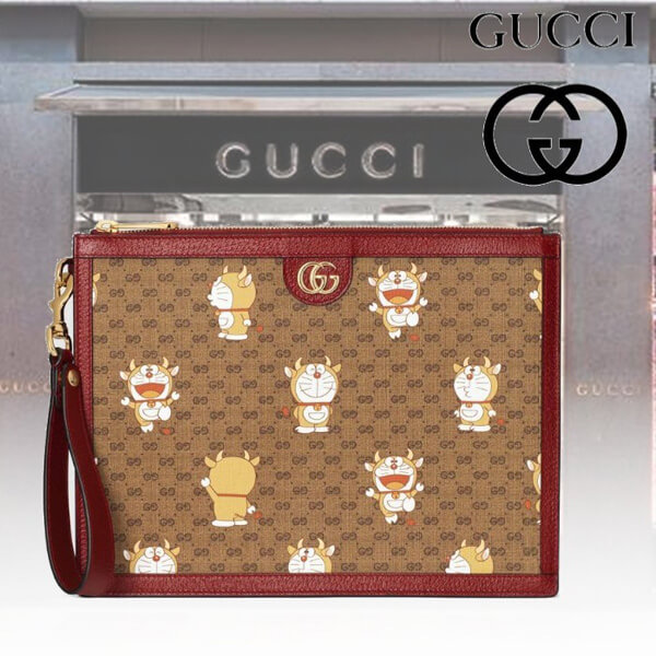 DORAEMON x GUCCI ポーチ偽物6545032TTAG 9795