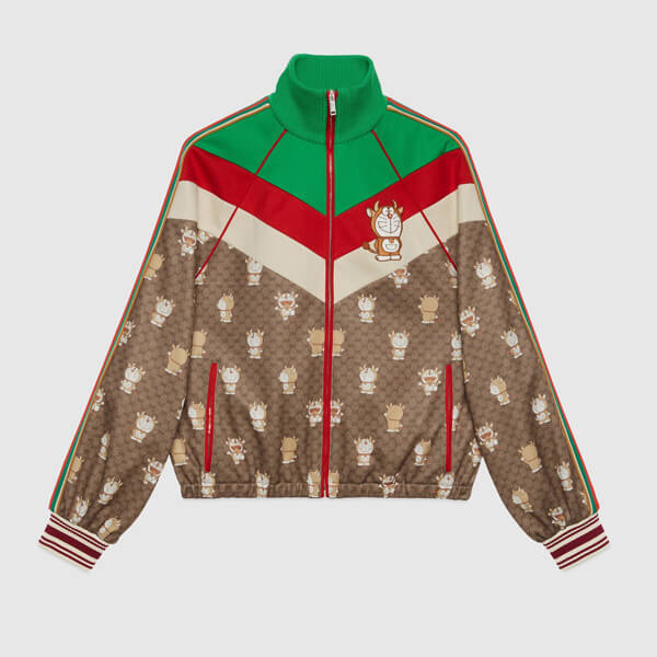 【GUCCI】DORAEMON x GUCCI テクニカルジャージー ジャケット656604 XJDH0 2231
