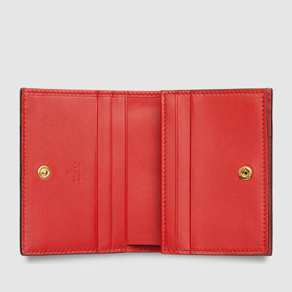 グッチ アップル 財布 コピー【Gucci】GGアップル カードケース ウォレット 624641