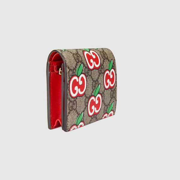 グッチ アップル 財布 コピー【Gucci】GGアップル カードケース ウォレット 624641