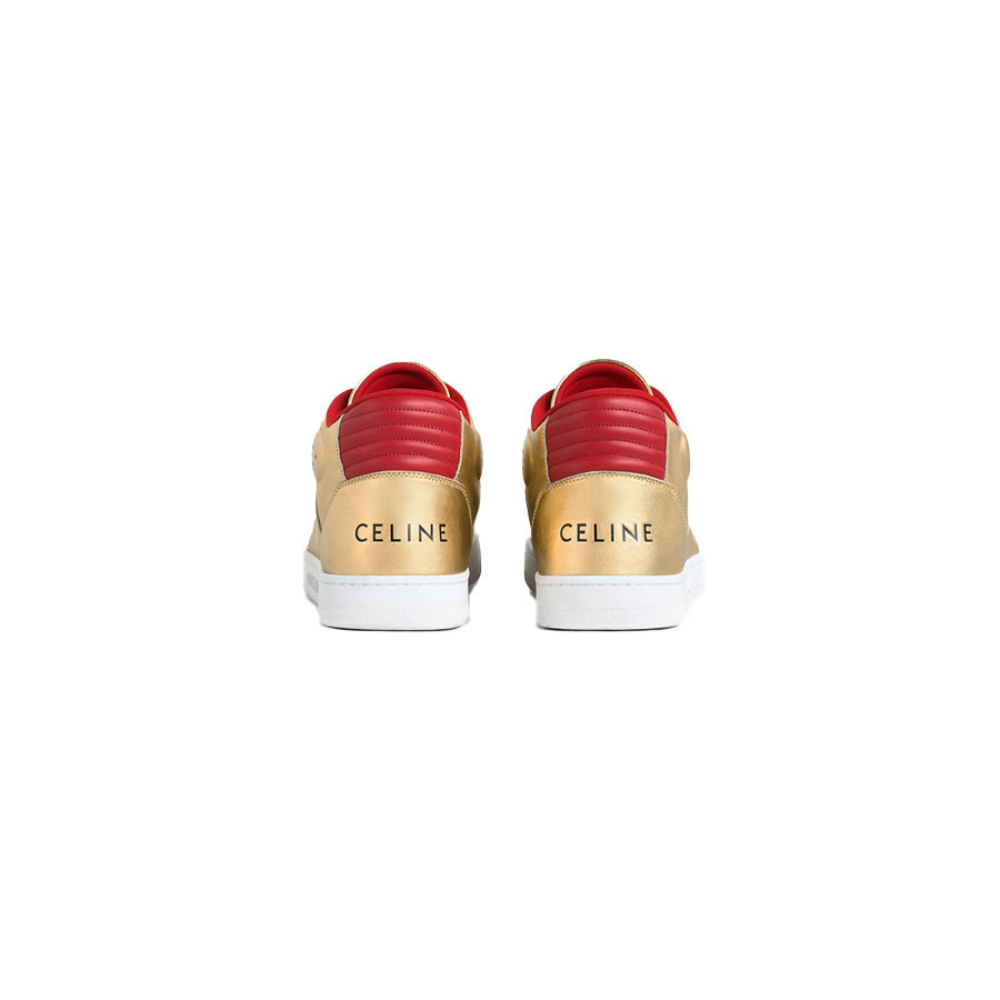 【★クール★】CELINE ☆ 偽物 CT-02 ストラップミッドスニーカー 342823545C_35RO