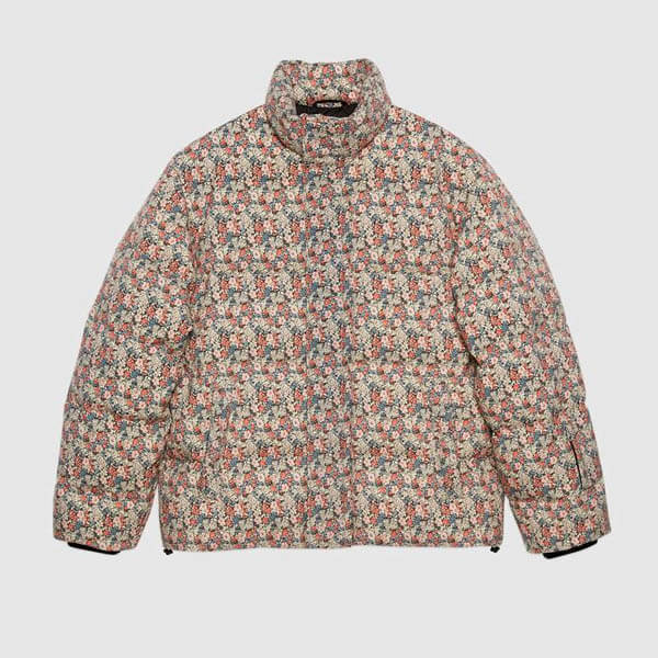 GUCCI★スーパーコピー リバティ ロンドン フローラル ダウンジャケット★即納!21030410