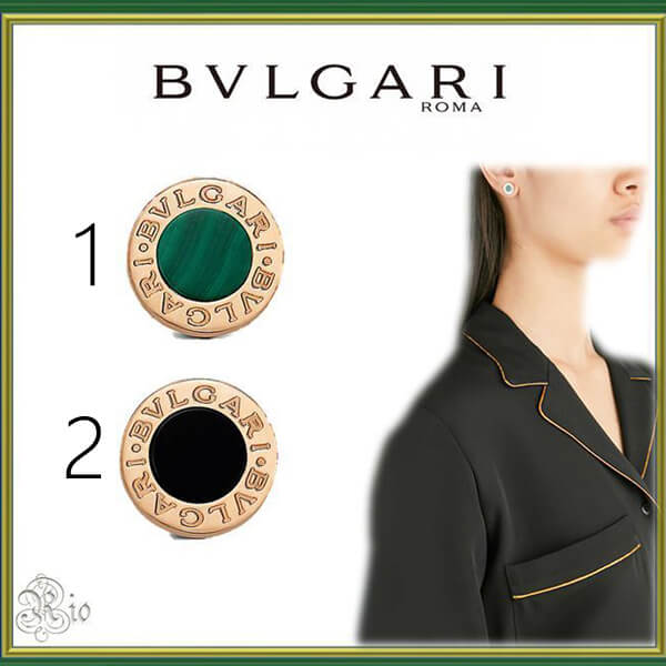 【ブルガリ】スーパーコピー ブルガリブルガリ 18K ピンクゴールド ピアス 21030430