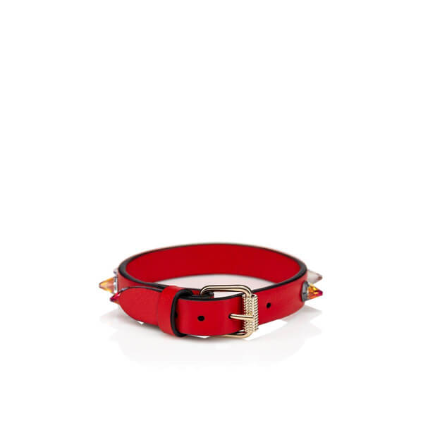 【Louboutin】偽物 国内発送◆Loubilinkメタリック ブレスレット 21030508