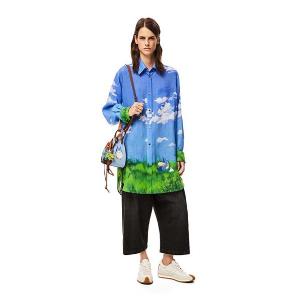 LOEWE★21SS トトロ スーパーコピー カーフスキン ダストバニーチャーム C621232X05