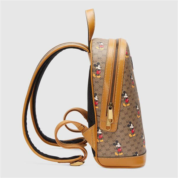 ★特價SALE ★GUCCI × Disney 偽物 ミッキー スモールバックパック552884 HWUDM 8603