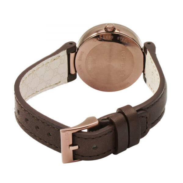 【関税・送料込】GUCCI★スーパーコピーInterlocking G Small Brown Dial YA133504