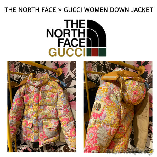 ノースフェイス × GUCCI スーパーコピー WOMEN DOWN JACKET 21030529