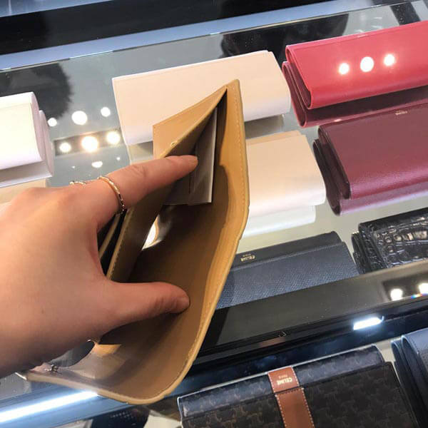 CELINE 2021【新作】コピー スモール トリフォールド クロコダイル 財布10B573BFY.03DT